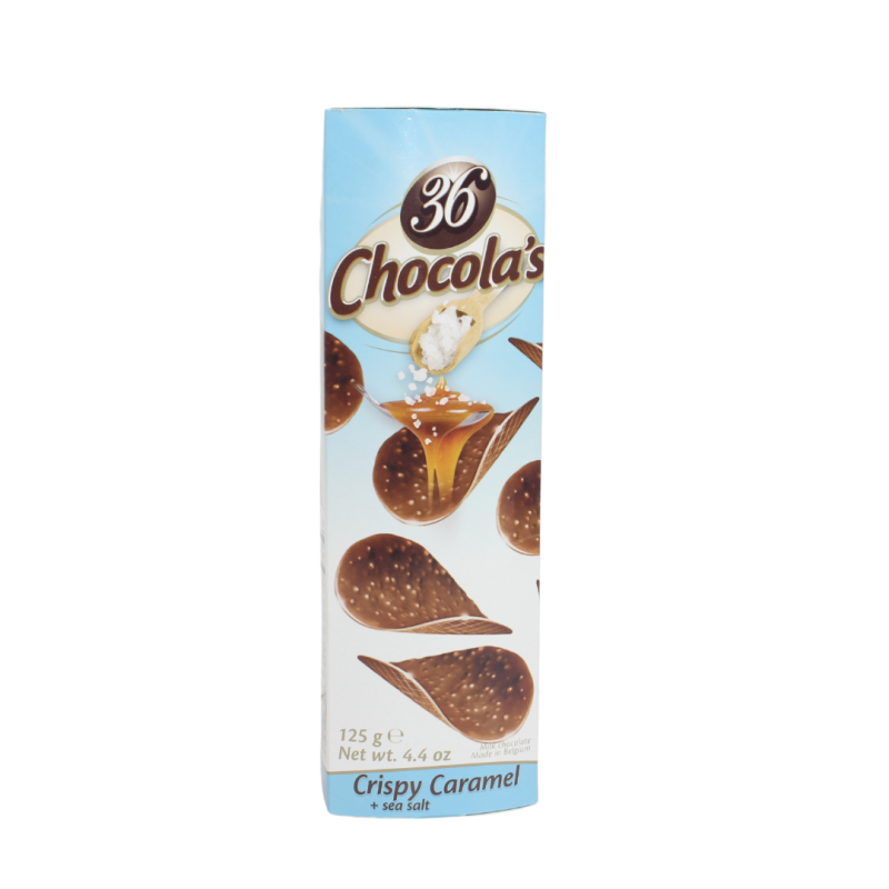 36 Chocola's Crispy Caramel + Sea Salt