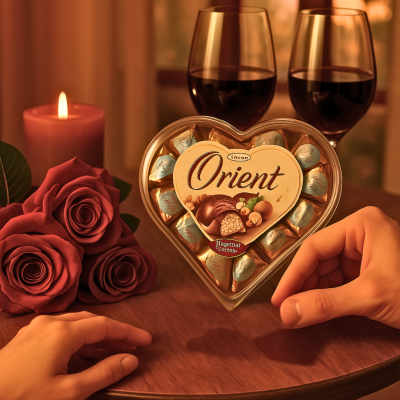 Tayas Orient Heart (Hazelnut Flavour)