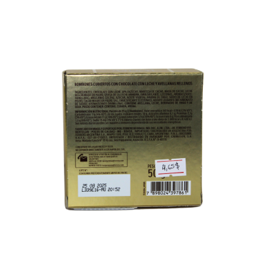 Ferrero Rocher caja dorada 50 g