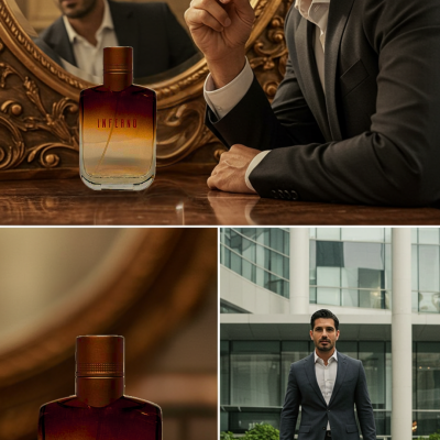 Inferno | Eau de Parfum Masculino | Fragancia Intensa y Sedutora con Notas Amaderadas y Especiadas