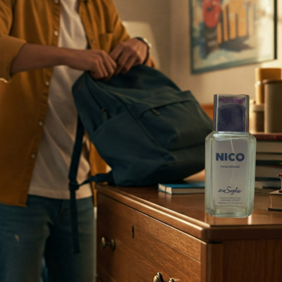 Nico | Eau de Toilette Masculino | Fragancia Fresca y Moderna con Notas Cítricas y Amaderadas