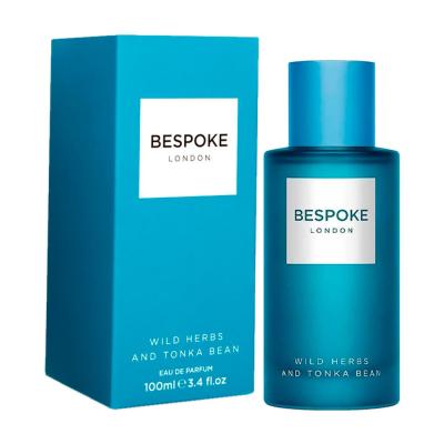 Bespoke London Wild Herbs & Tonka Bean | Eau de Parfum Masculino | 100mL | Fragancia de Lujo con Especias y Notas Amaderadas